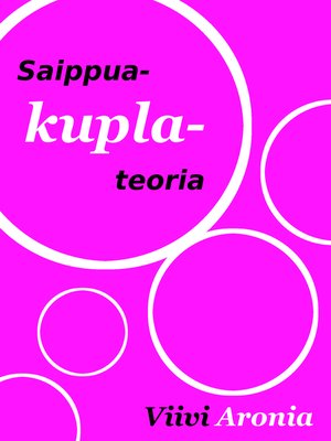 cover image of Saippuakuplateoria